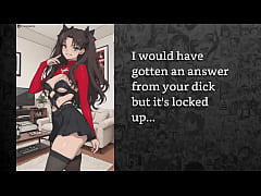Play MP4 - &lbrack;FayGrey&rsqb; &lbrack;Rin Tohsaka turns you into her obedient girlfriend and teaches you how to handle cocks&rsqb; &lpar;Femdom Joi Cei Chastity Sissification Crossdressing Humiliation Degradation Anal Oral Photography&rpar;