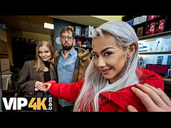 Play MP4 - VIP4K&period; Me and Veronica Leal fucked a fake kinky king&rsquo;s chick Fibi Euro and played with his balls