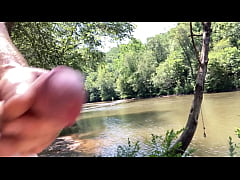 Play MP4 - Leaving clothes behind at the river