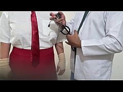 Play MP4 - Indian doctor using student in hospital