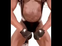 Play MP4 - Black Muscle Latex & High Boots Fetish Show