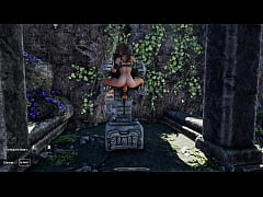 Play MP4 - The statue awakened and began to fuck Lara in all her holes&period; The ritual of sperm&period; Hentai Game 3D