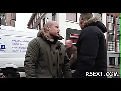 Play MP4 - Skinny hottie takes hard banging