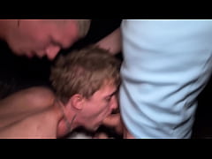 Play MP4 - Part 1&colon; Daddy and two guys fuck a cute twink's tight asshole hard