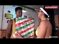 Play MP4 - HORNYHOSTEL - &lpar;Julia De Lucia&comma; Jesus Reyes&rpar; - Sexy Big Tits Pizza Delivery Girl Surprise Fuck With BBC