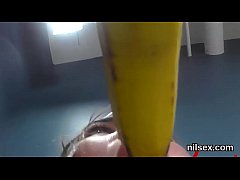 Play MP4 - Nasty cutie was taken in anal nuthouse for harsh therapy