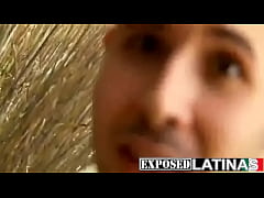 Play MP4 - exposedlatinas - Latina teen fucked outdoors by surprised guy