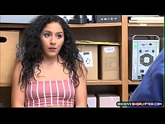 Play MP4 - Beautiful teen latina shoplifter gets banged