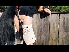 Play MP4 - &lbrack;BTS&rsqb; Risky outdoor facefuck and cum in throat&period; We did it at the hunting tower&excl;