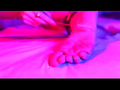 Play MP4 - Foot Worship&comma; Ticling Fetish & Wax Play with Latin Girl - 53 Minutes of Video&period;