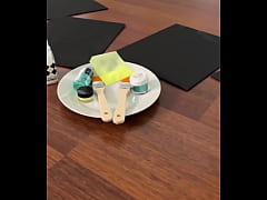 Play MP4 - I printed my pleasure squirting with MartaMakeArt on these canvas&excl; &quest;