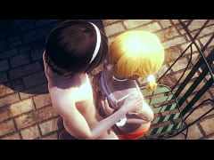 Play MP4 - Yaoi Femboy - Fer boobjob and anal by other femboy - Sissy crossdress Japanese Asian Manga Anime Game Porn Gay