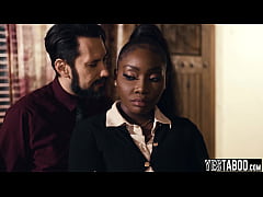 Play MP4 - Huge tits curvy ebony MILF realtor railed by horny mature client