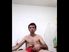 Play MP4 - Pau Grande com a cabe&ccedil;a enorme na cueca safado  Pau enorme Tesudo do Pau Grande na cueca vermelha transparente  e Blusa Vermelha gostoso do Pau gigante empinado de 25 cm jorrando leite Pau enorme Esporrando 1 litro de Porra