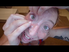 Play MP4 - SLOPPY FACEFUCK FOR VENOM EVIL WITH CUM IN HER EYES