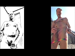 Play MP4 - selfie stick triptych