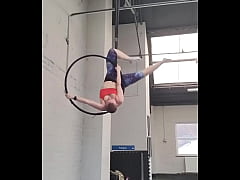 Play MP4 - Realised it's been a while since I last shared what I've been working on in aerial hoop&period; This isn't the smoothest as I'm &period;&period;&period;