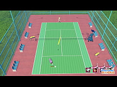 Play MP4 - EP4&colon; Fucking Rachel in the Shower Room - Academy Love Saga&colon; Tennis Angels EX