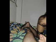 Play MP4 - First Anal Attempt for Slutty Filipina in Fishnet Stockings