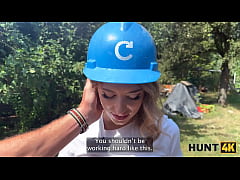 Play MP4 - HUNT4K&period; Sexy Fanta Sie fucks with old Hunter for her annual salary in public