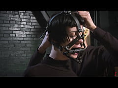 Play MP4 - Bondage session with Vesna - Red ropes&comma; strappado&comma; hogtie