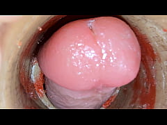 Play MP4 - Camera Inside Deep Pussy toy Captures dose Ejaculation of Sperm