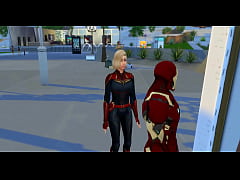 Play MP4 - Parodia Hentai Epi 13 La Capitana Marvel Follada Por Iro Man Marvel Porn  Hermosa rubia que se volvio adicta a la polla grande con super poderes de la perversion
