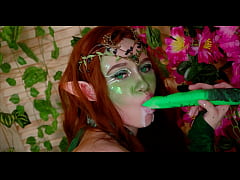 Play MP4 - Hot elf girls stretch their holes very hard with big dildos