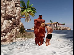 Play MP4 - big cam heyward and beach couple