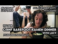 Play MP4 - CMNF Barefoot Ramen Dinner with Lucy