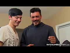 Play MP4 - Submissive twink Ryker Madison anal fucked by Collin Stone