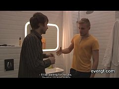 Play MP4 - Broke guy allows flirty pal to nail his ex-girlfriend for bucks