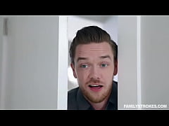 Play MP4 - Stepsis masturbates next to her stepbro