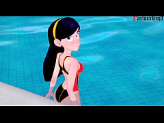 Play MP4 - Violet Parr inside the pool POV &vert; The Incredibles &vert; Short &lpar;watch the full version on RED and extra scenes on premium&rpar;