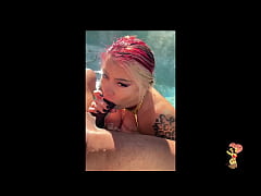 Play MP4 - Hotwife Busty Boston Sucks BBC in the pool