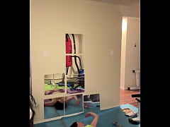 Play MP4 - Sarah BJ Stretching In Workout Outfit