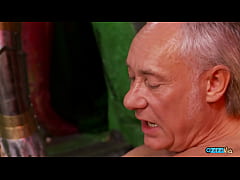 Play MP4 - Mistress with big boobs and her friend have a foursome in the sex dungeon