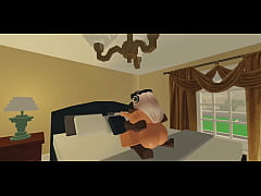 Play MP4 - Roblox girl gets a BBC on the bed