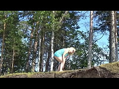 Play MP4 - Milf teases pussy on the beach