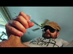 Play MP4 - Horny Hairy Dude blowing his loads