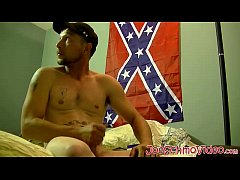 Play MP4 - Billy Bob wanks his cock before spraying out a cumload