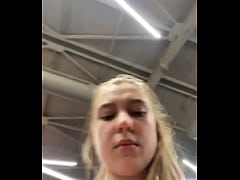 Play MP4 - Workout with masturbate in public