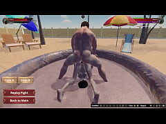 Play MP4 - Ethan vs Ruby II &lpar;Naked Fighter 3D&rpar;