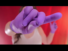 Play MP4 - ASMR&colon; nitrile gloves