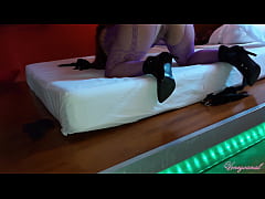 Play MP4 - My Best Friend's Wife Just Wanted To Try On Her Purple Lingerie at the hotel