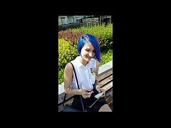 Play MP4 - Risky sex in public toilet