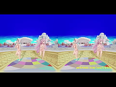 Play MP4 - VR180 mmd KoyoriChloe Dance 3d hololive Hentai