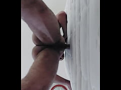 Play MP4 - I fuck the hole in the mattress in the hotel standing up and ejaculate on it