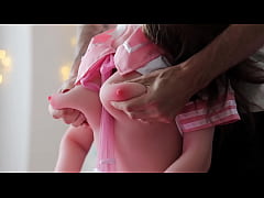 Play MP4 - Ultimate Doll Experience- Ass play&comma; Foot fuck & Titjob ending with a Huge Facial &lpar;Part 1 of 2&rpar;