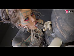 Play MP4 - TRANNY ANAL stretching by TATTOOED dominatrix - ASS fisting FEMDOM couple &lpar;goth&comma; punk&comma; alt porn&rpar; ZF163